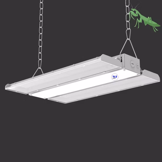 LED Linear Highbay Light in Tunnel Factory Warehouse Parking 60-300W 130LMW Sensor
