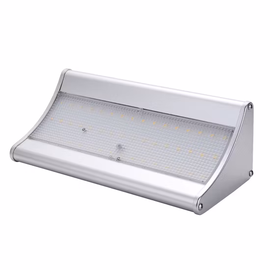 庭の防水街路灯、安全投光器付きウォールランプ、ソーラー LED 街路灯