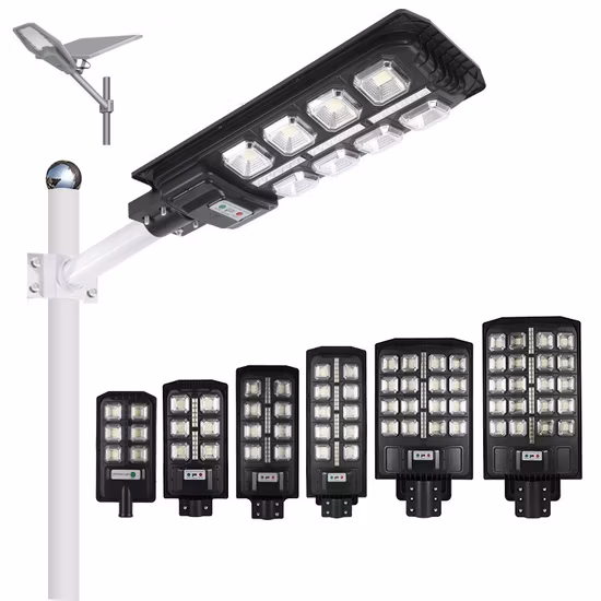 ソーラーメーカー工場販売代理店 LED IP65 街路屋外オールインワンカメラ COB SMD 壁洪水庭街路灯 2000/1500/1000/800/600/500/400/300/200/50W