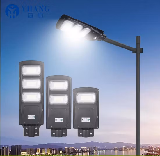 超高輝度 IP66 100 ワット 200 ワット 300 ワット省エネ LED ソーラー街路照明プロジェクト高品質