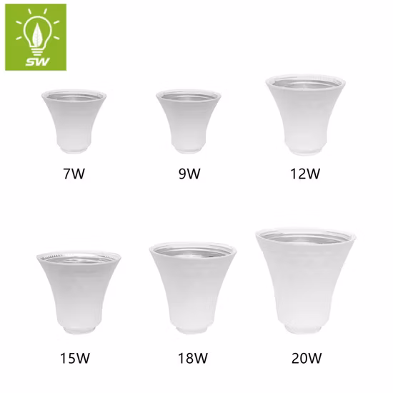 5 ワット 7 ワット 9 ワット 12 ワット 15 ワット 18 ワット 85-265 V A60 A70 A80 良質 CE RoHS アルミ LED 電球