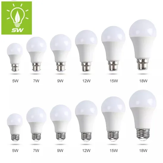 ランパーダ LED アド アルタ ポテンザ 3 W 5 W 7 W 9 W 12 W 14 W 18 W 20 W ランパーダ LED 2700 K 3000 K 5000 K 6000 K E27 ランパーダ LED